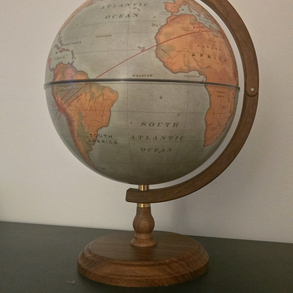 Indiana Jones And The Great Circle Collector's Edition Globe + Notebook,No Game.